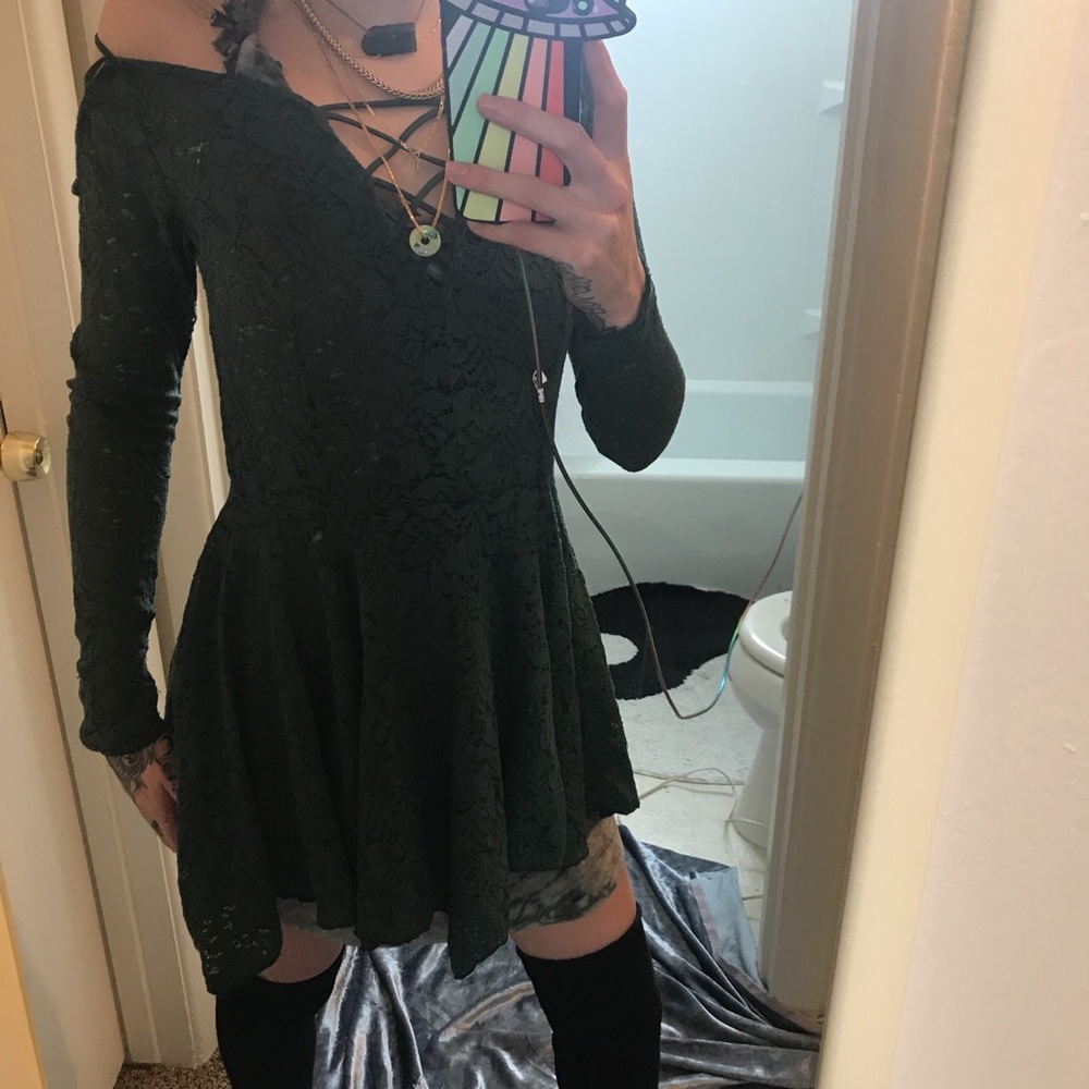 Xs free people lace dress